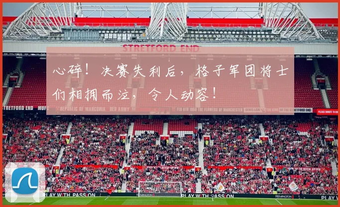 心碎!决赛失利后,格子军团将士们相拥而泣,令人动容!